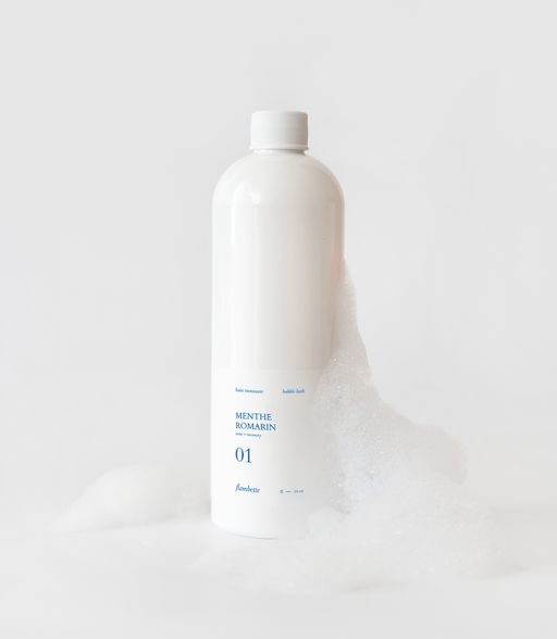 bain moussant - menthe + romarin