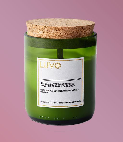 Bougie parfumée Rose églantier & cardamome