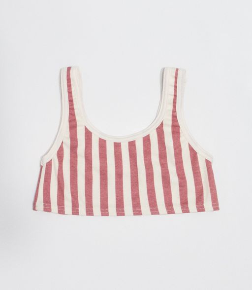 Bralette Pink Stripes