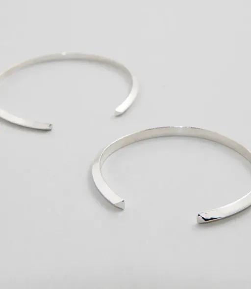 Open Bracelet – Sterling Silver