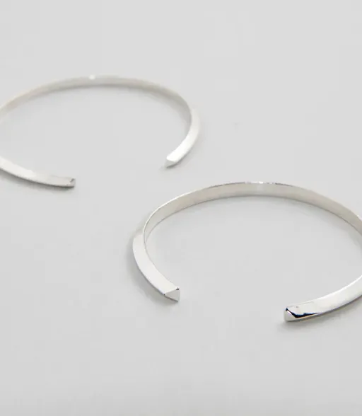 Bracelet Ouvert – Argent sterling