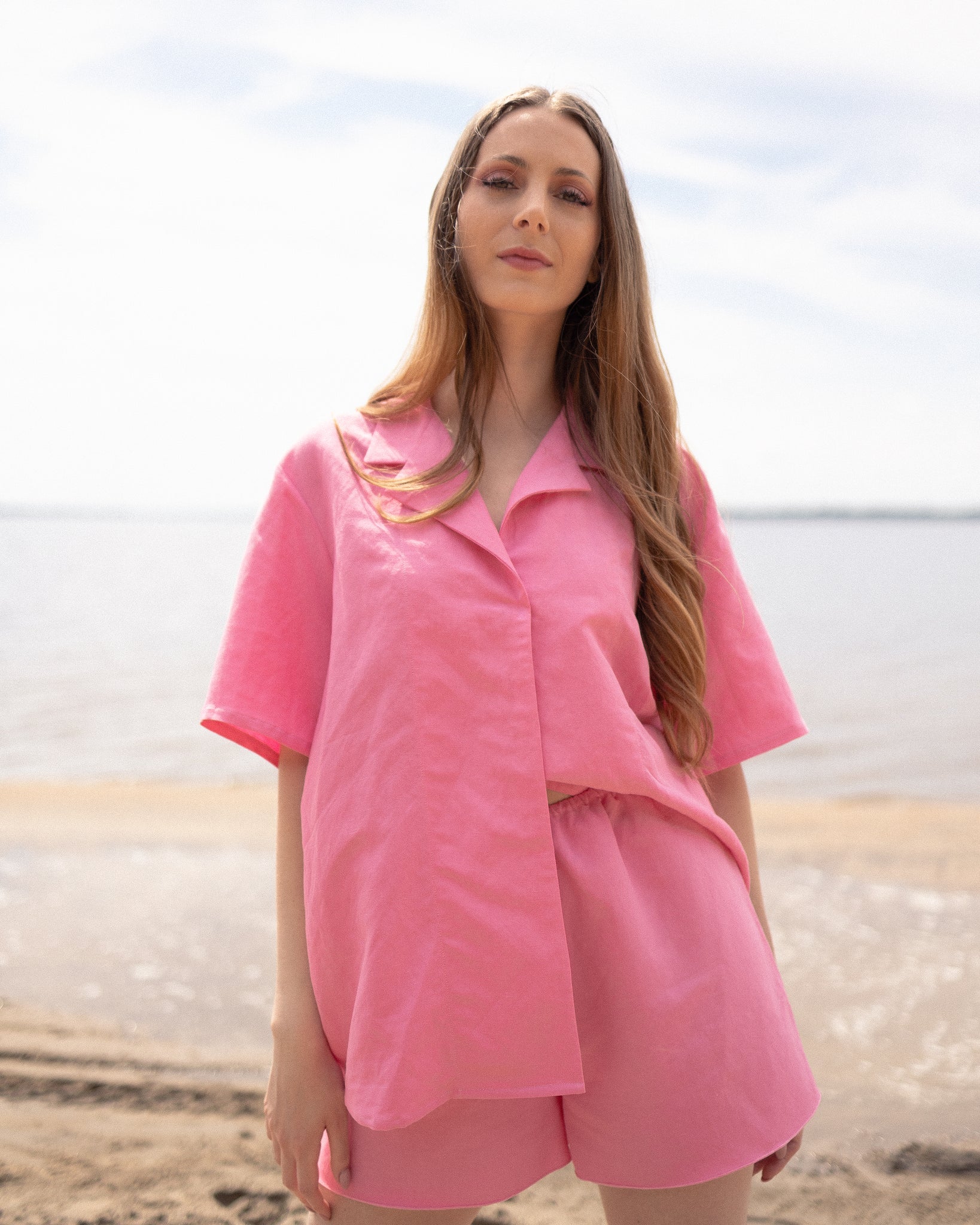 Jao - Oversized shirt - Pink