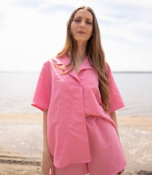 Jao - Oversized shirt - Pink