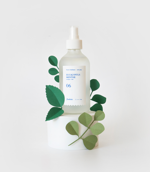 bruine - eucalyptus + menthe