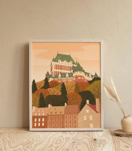 Château Frontenac Art Print