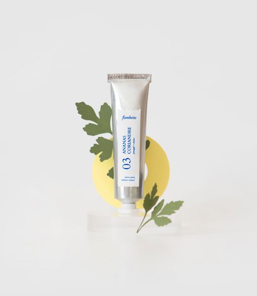 crème à mains - ananas + coriandre