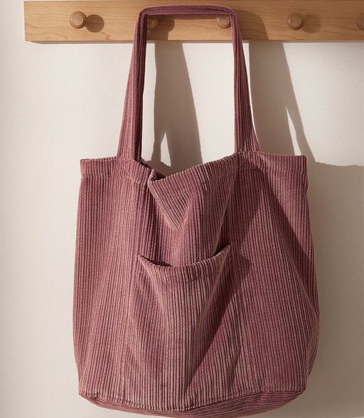Corduroy Tote Bag