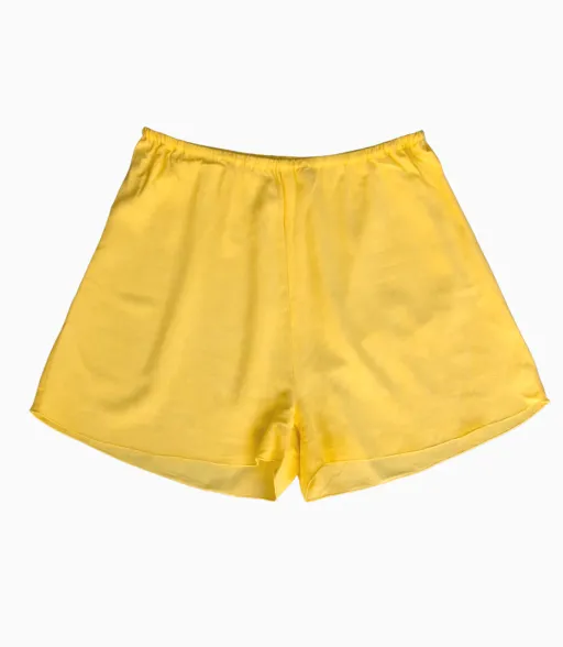 Lua - Elastic shorts - Yellow