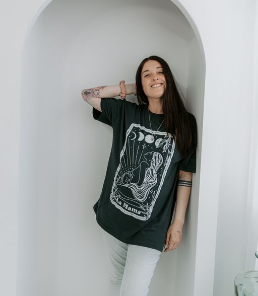 T-shirt oversized LA MAMA