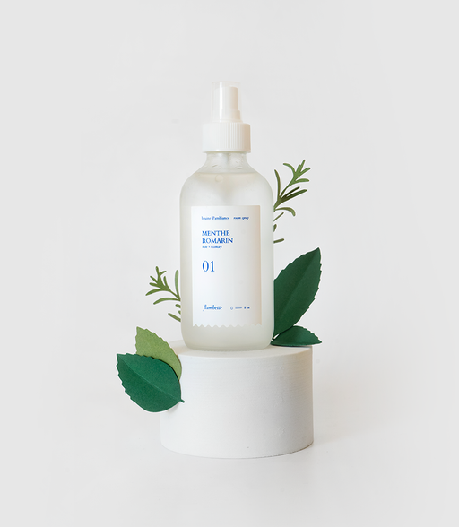 bruine - menthe + romarin